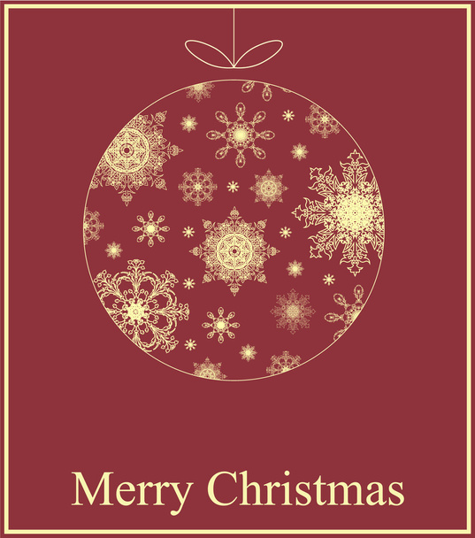 Рождественские открытки
 - Вектор,изображение