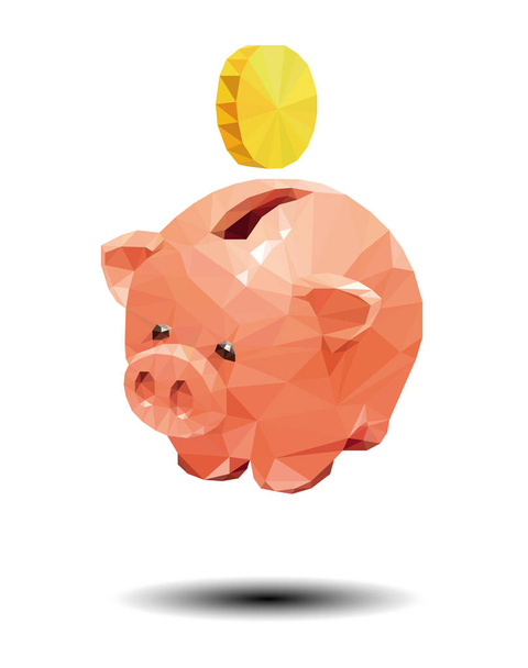 Savings vector pig - Vector, Image