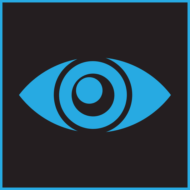 Augensymbol Vektor Illustration - Vektor, Bild