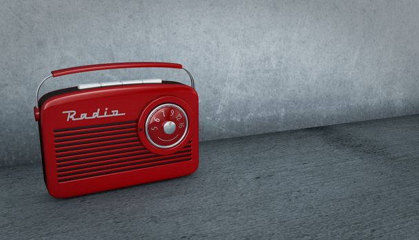 vintage radio - Zdjęcie, obraz