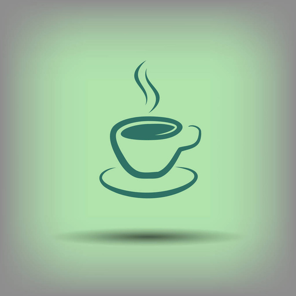 Pictograph of cup icon - Вектор, зображення