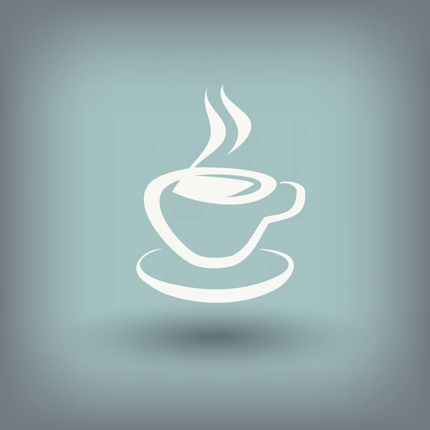 Pictograph of cup icon - Vector, imagen