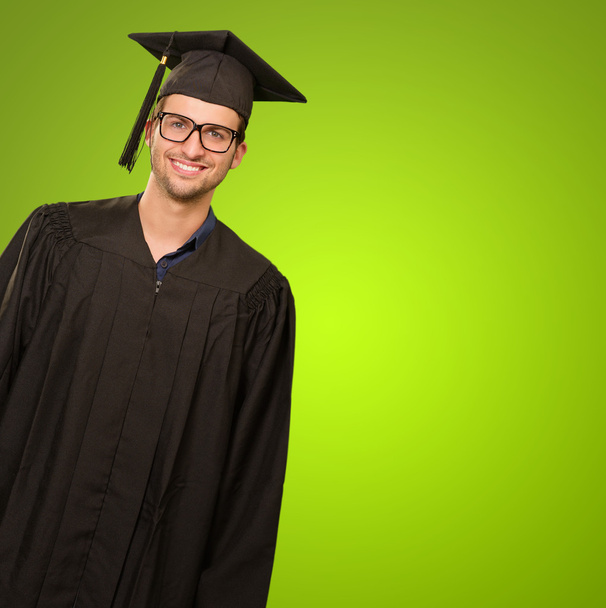 Portrait Of A Happy Graduate Man - Photo, Image