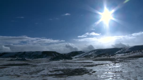Ηλιόλουστο Ουαϊόμινγκ χειμώνα - Πλάνα, βίντεο