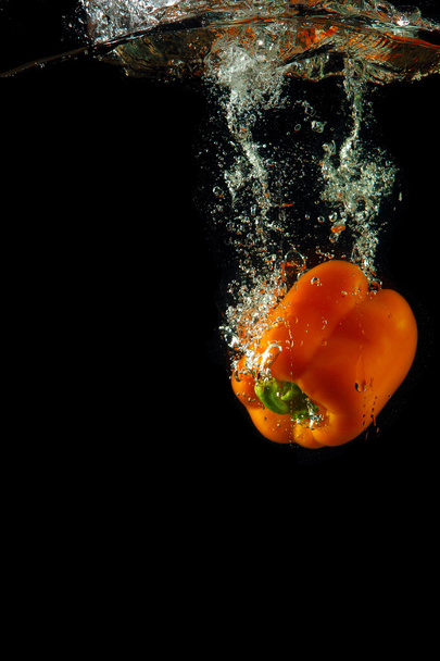 Sweet orange pepper - Valokuva, kuva