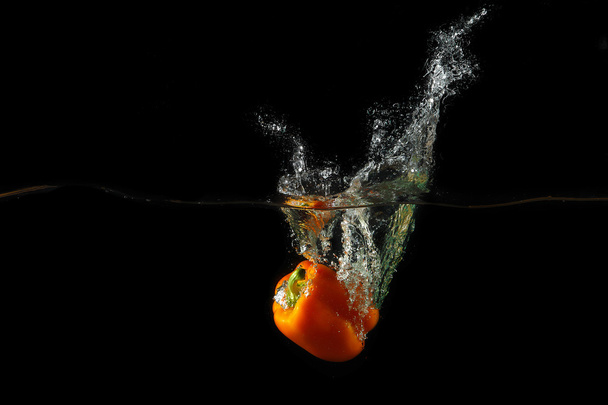Sweet orange pepper - Foto, Bild