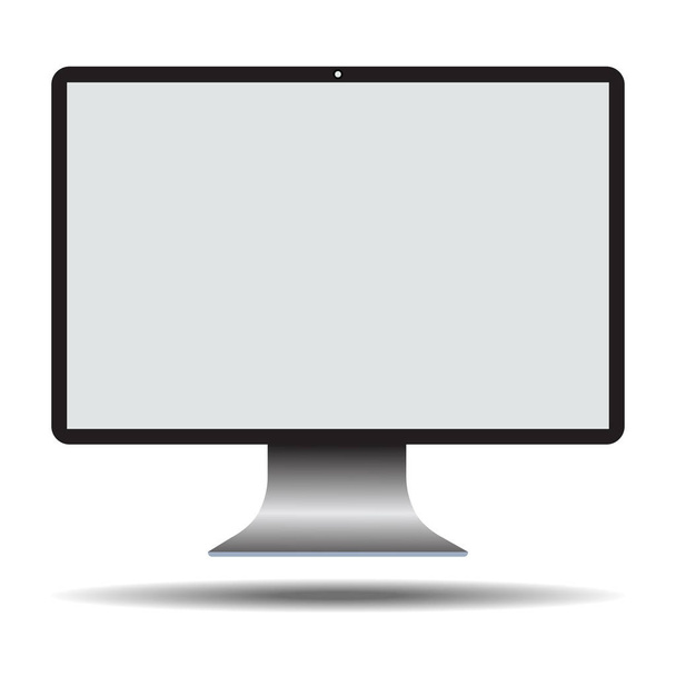 illustrazione vettoriale del monitor del computer. - Vettoriali, immagini