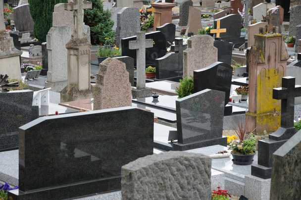 Francie, hřbitov obernai v Alsasku - Fotografie, Obrázek
