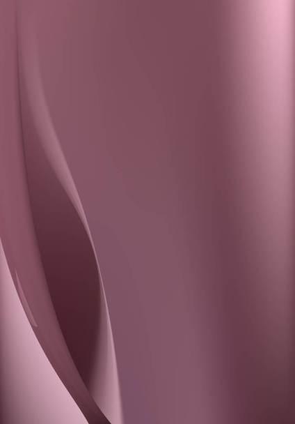 Elegant purple silk background shimmers with light and dark waves. Sexual material flowing. - Vector, Image