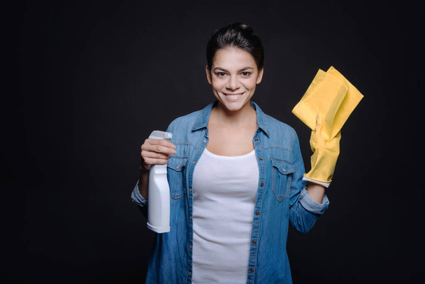 woman ready to clean the house - Foto, imagen