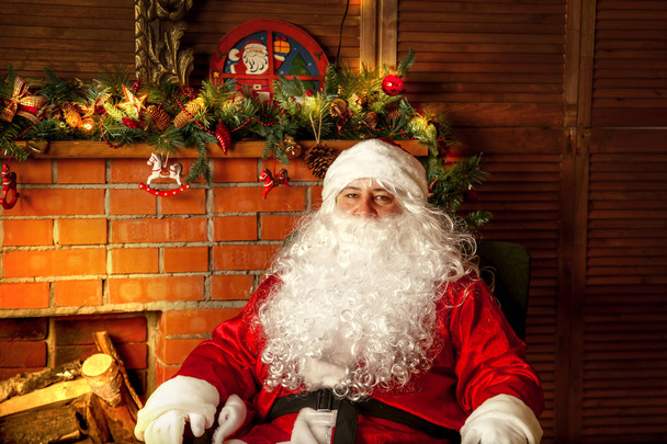 Auténtico Santa Claus
. - Foto, imagen