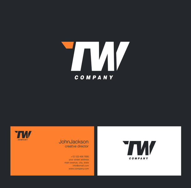 Logotipo de letra T & W
   - Vector, Imagen