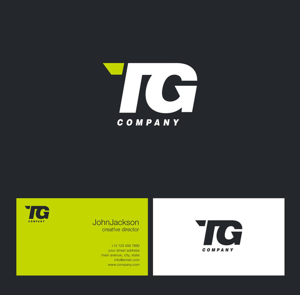 Logotipo de letra T & G
   - Vector, imagen