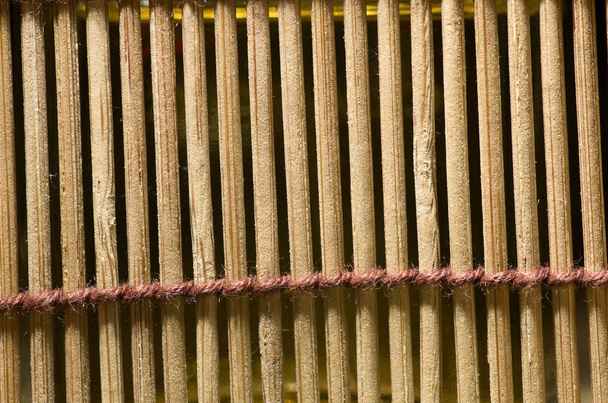 Straw mat close-up - Fotó, kép