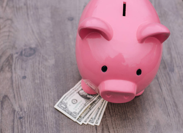Piggy bank /money megtakarítás / koncepciója a növekedés - Fotó, kép