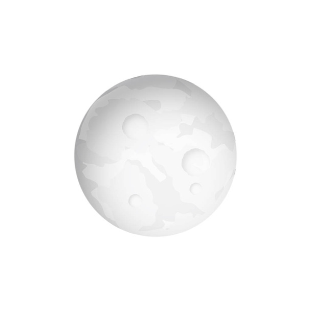 яскравий блиск місяць
 - Вектор, зображення