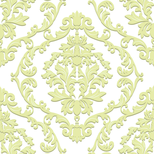 Vintage padrão de ornamento barroco
 - Vetor, Imagem