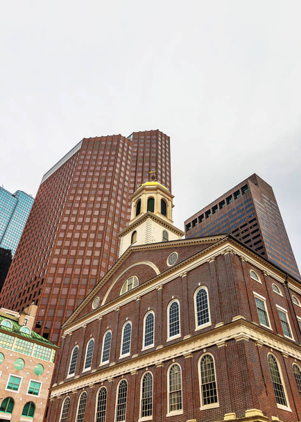 Faneuil Hall Şehir Boston ABD hükümet merkezi - Fotoğraf, Görsel