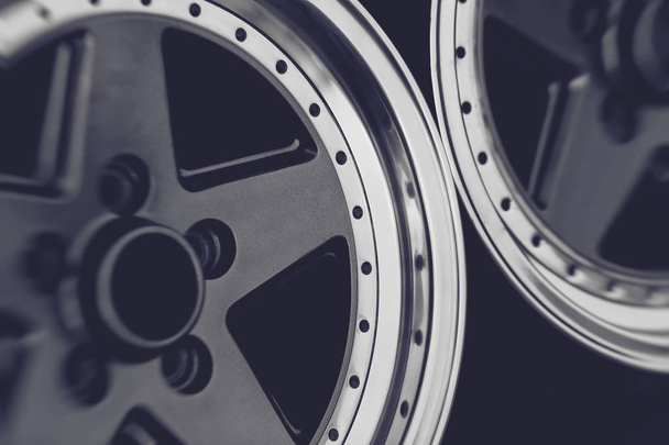 Close up of rims car alloy wheel. - Photo, Image