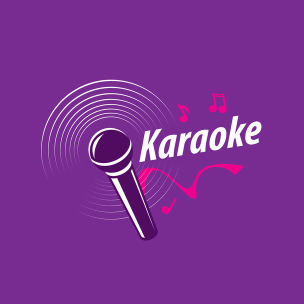 vektorové logo karaoke - Vektor, obrázek