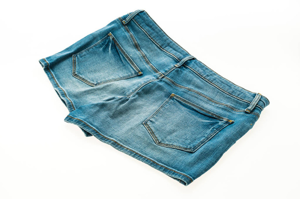 Mode pantalon court en jean pour femmes
 - Photo, image