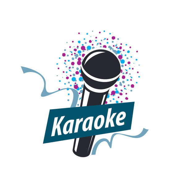 vector logo karaoke - Vector, afbeelding