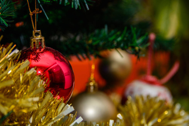 Noel oyuncaklar dekorasyon - Fotoğraf, Görsel