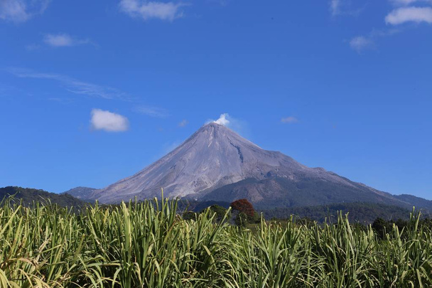 Volcan de Colima, México
 - Foto, Imagen