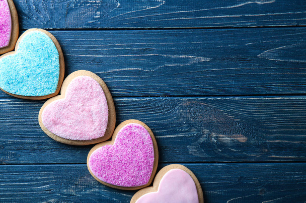 Heart shaped cookies - Foto, imagen