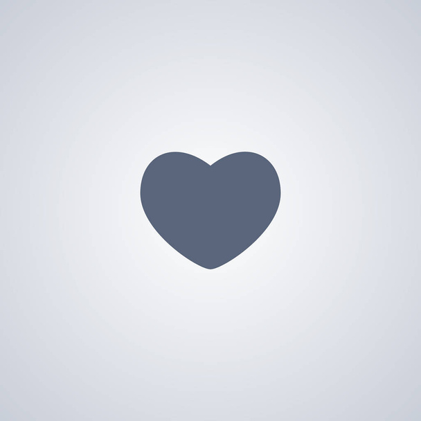 Heart icon, like icon - Διάνυσμα, εικόνα