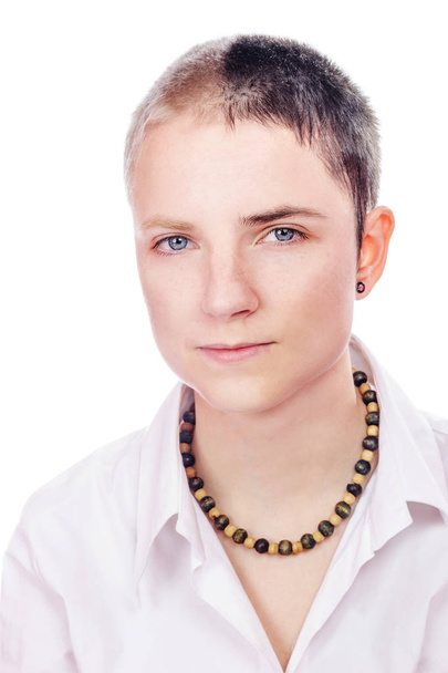 woman with short hair - Foto, Bild