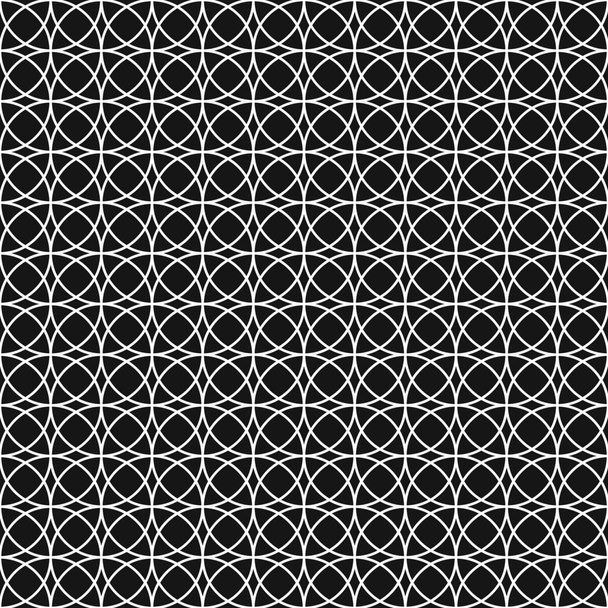 Zökkenőmentes metszésmentes geometriai Vintage Circle Pattern - Vektor, kép