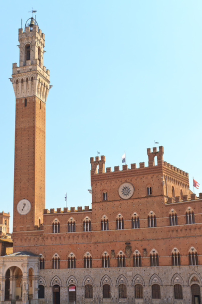 Siena - Palazzo Pubblico (Palazzo Comunale), Olaszország - Fotó, kép