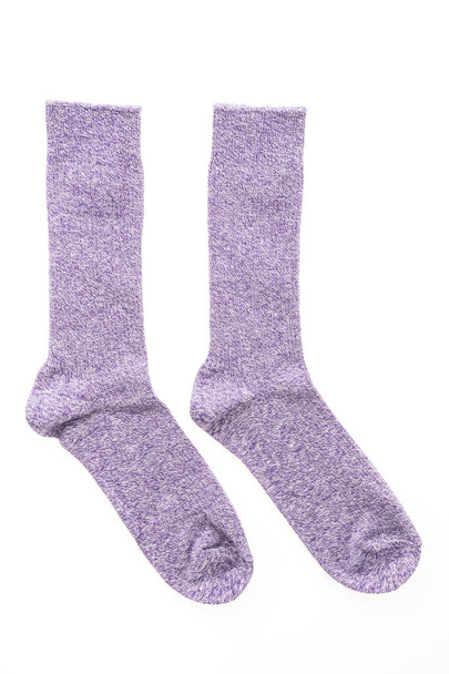 Par de calcetines de algodón
 - Foto, imagen