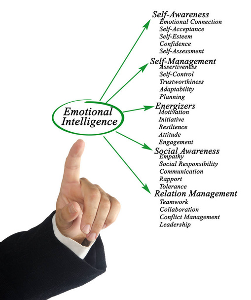 Diagrama de inteligencia emocional
 - Foto, imagen
