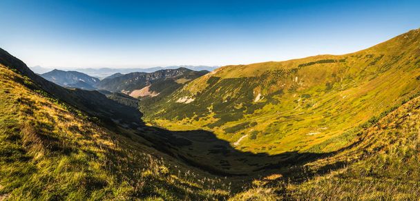 Valley and Hills in Low Tatra National Park, Slovakia - Fotografie, Obrázek