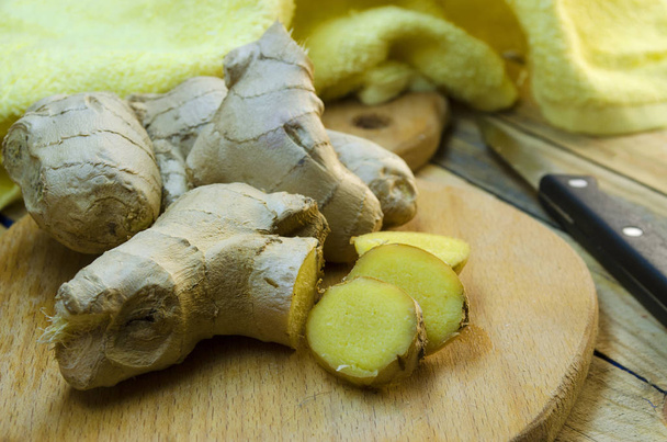 Fresh ginger root - Photo, Image