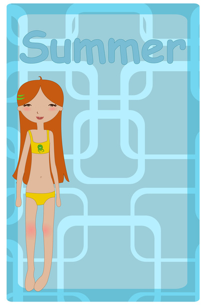 summer background - Vector, Image
