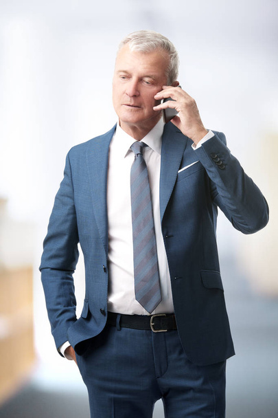 businessman making call  - 写真・画像