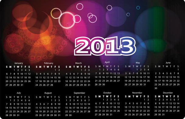 Calendar 2103 - Vector, imagen