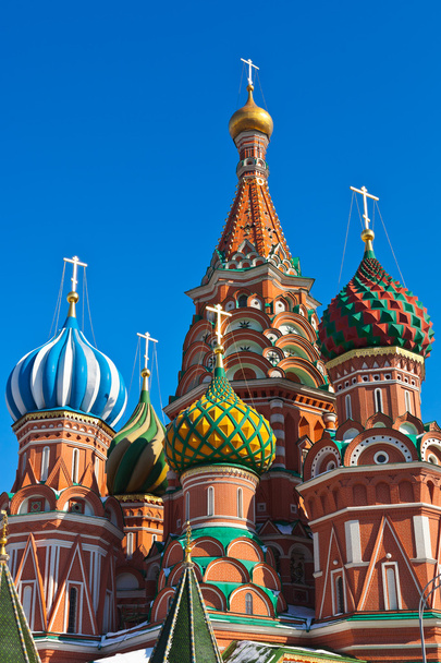 Saint Basil Cathedral on Red square, Moscow - Photo, Image