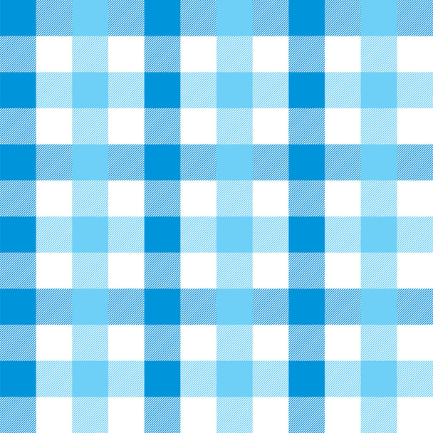 Fondo de pantalla sin costuras Blue Gingham Pattern
 - Vector, imagen