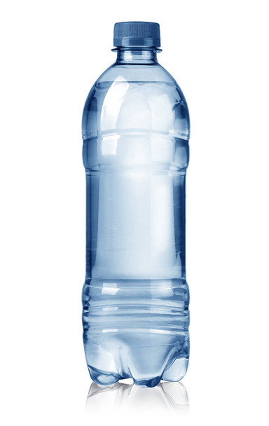 Botellas de agua azul
 - Foto, Imagen