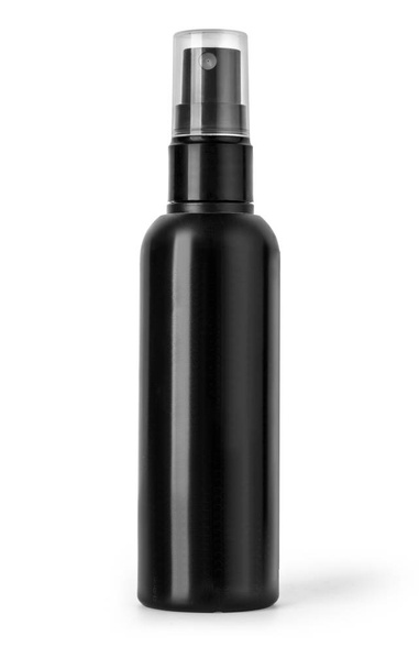 Black plastic bottle spray \ - Valokuva, kuva
