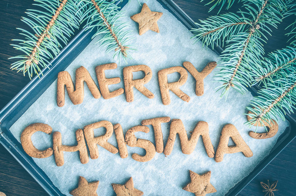 Різдвяне домашнє імбирне печиво
 - Фото, зображення