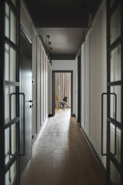 Corridor in modern style - Фото, изображение
