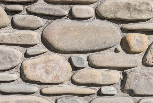 wall with stone veneer - Photo, Image