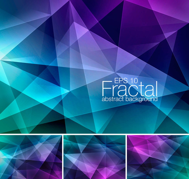 Fractal abstract background - Vecteur, image