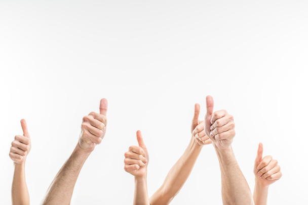 People showing thumbs up - Photo, Image