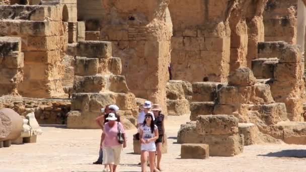 Ruinas de la antigua Cartago en Túnez
 - Metraje, vídeo